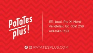 Commanditaire : Patates Plus