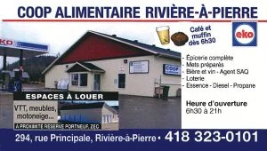 Commanditaire : Coop Rivière-à-Pierre