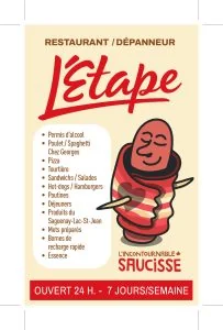 Commanditaire : Restaurant L’Étape