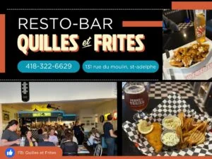Commanditaire : Resto-Bar Quilles et Frites